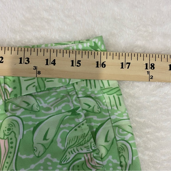 Men's Vineyard Vines Slim Fit Breaker Pants Green Pelican Fish Size 32 x 29 - Picture 7 of 9